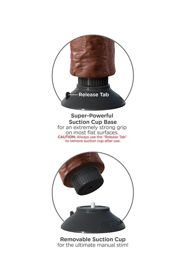Pipedream Dildos Pipedream King Cock Vibrating Realistic Cock 6 inch Brown