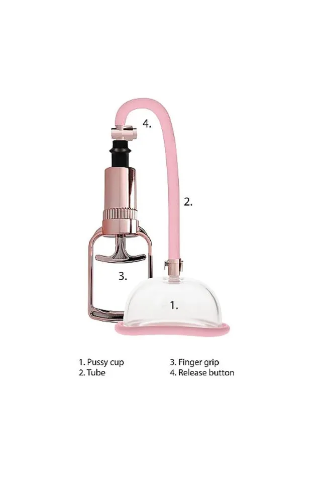 Shots Toys Shots Toys Pumped Pussy Pump Rose Gold Vibrators