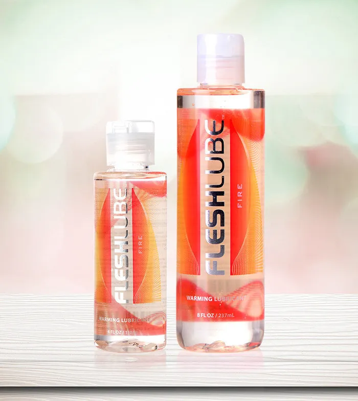 Vibrators Fleshlube Fire 4 oz Fleshlight