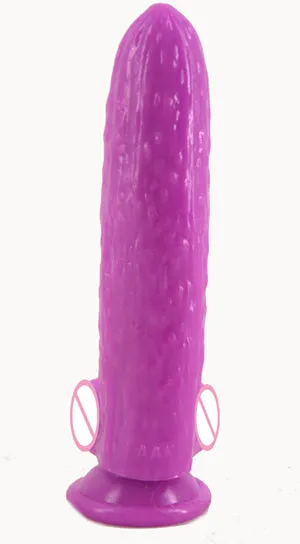 FAAK Cucumber dildo suction cup anal dildo sex toys for women artificial penis pussy masturbation anus stopper erotic sex shop LAZADASEXTOYS Female Sex Toys