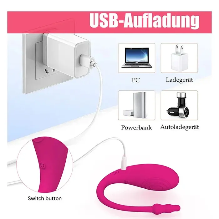 LAZADASEXTOYS Wireless APP Dildo G Spot Vibrator for Women Double Shock Control Wear Vibrating Egg Clit Female Panties Sex Toys for Adults Female Sex Toys