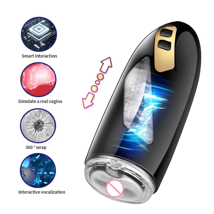 Sex Toys for Men Pocket Pussy Real Vagina Male Automatic Sucking Masturbator 5D Artificial Vagina Fake Anal Erotic Adult Toy LAZADASEXTOYS Male Sex Toys