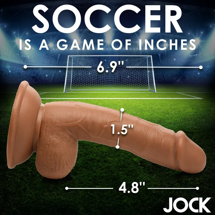Soccer Sam 7 Inch Dildo Curve Toys Dildos
