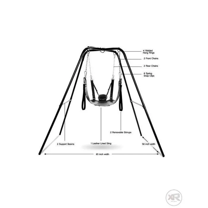 Strict Male Sex Toys Extreme Sling and Swing Stand