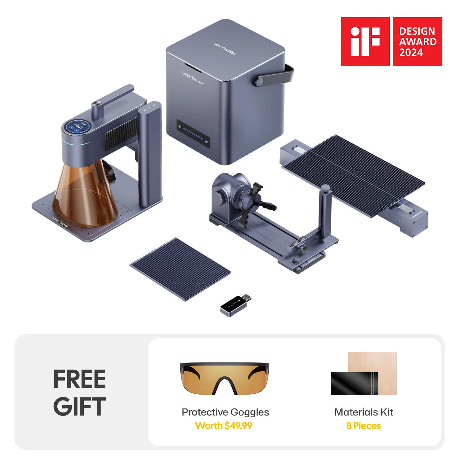 LaserPecker LP4 - The World's First Dual-laser Engraver for Almost All Materials - Image 16