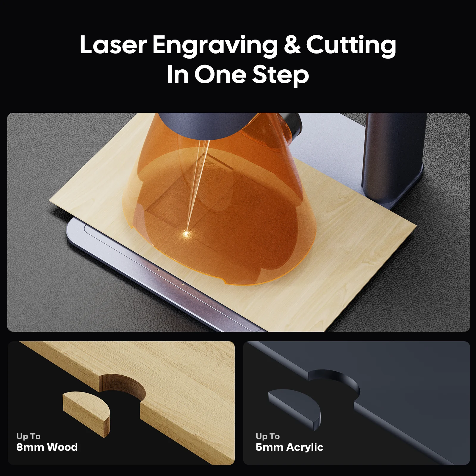 LaserPecker LP4 - The World's First Dual-laser Engraver for Almost All Materials - Image 6