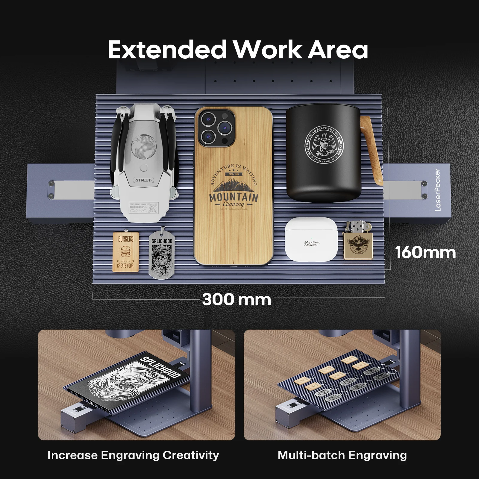 LaserPecker LP4 - The World's First Dual-laser Engraver for Almost All Materials - Image 7