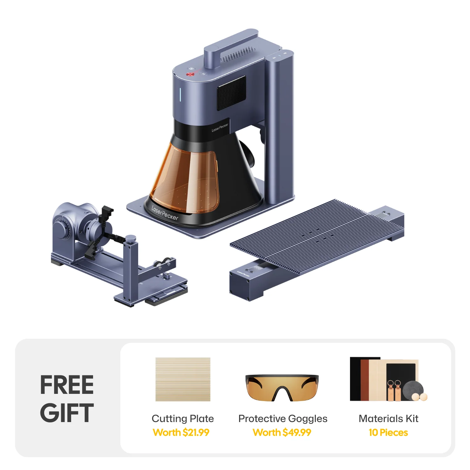 LaserPecker LP5 - The Smart 20W Fiber + Diode Laser Engraver - Image 11