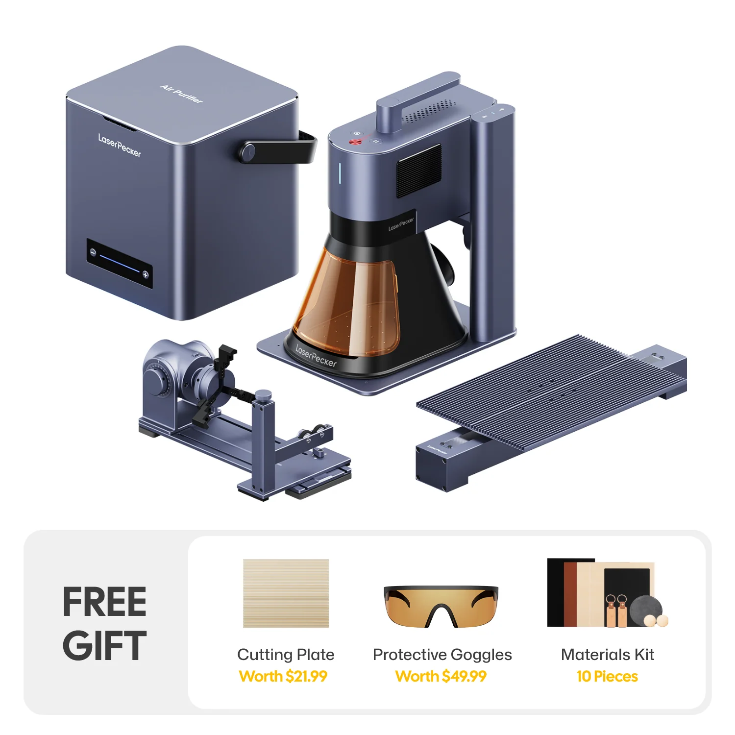 LaserPecker LP5 - The Smart 20W Fiber + Diode Laser Engraver - Image 12